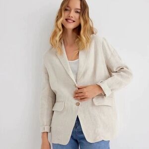 Linen Blazer